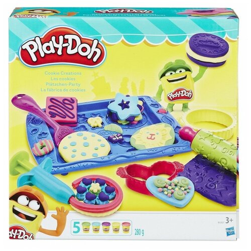 фото Набор пластилина play-doh магазинчик печенья 5цветов b0307eu8