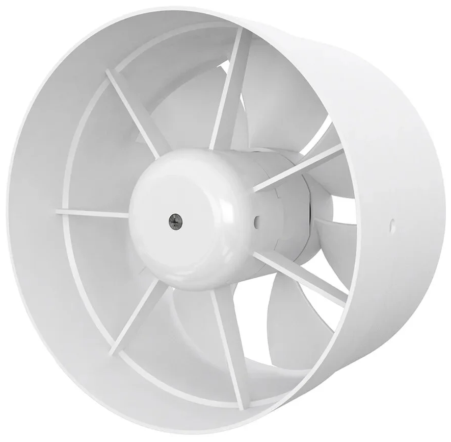 Канальный вентилятор ERA PROFIT 150 BB белый, с двигателем на шарикоподшипниках - фотография № 4