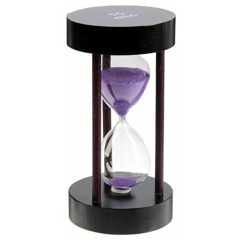 Песочные часы на 15 минут (цвет песка в ассортименте)