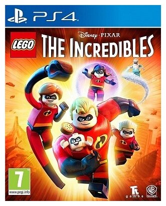 Игра для PlayStation 4 LEGO The Incredibles, русские субтитры