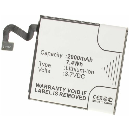 аккумуляторная батарея bp 4gw для nokia 920 Аккумулятор iBatt iB-U1-M212 2000mAh для Nokia Lumia 920, Lumia 920 4G, Lumia 920T, Lumia Phi, Lumia 920.2, Phi,