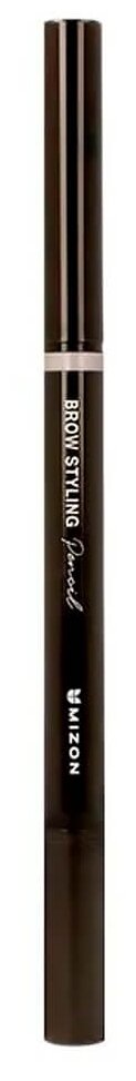 Mizon карандаш для бровей Brow Styling, оттенок brown