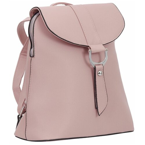 Женская сумка-рюкзак Sima Land Сима-ленд розовый  
