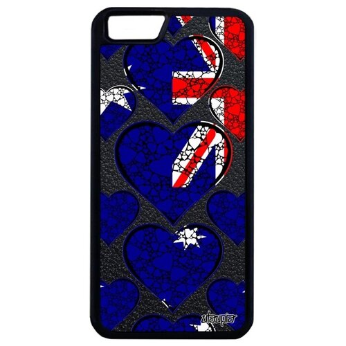 фото Ударопрочный чехол для // iphone 6 plus // "флаг австралии с сердцем" патриот государственный, utaupia, цветной