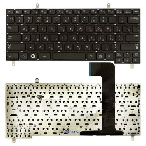 Клавиатура (keyboard) NSK-M61SN 1D для ноутбука Samsung N210, N210-JA02RU, N210-JB01RU, NP-N210-JA02RU, N220, черная