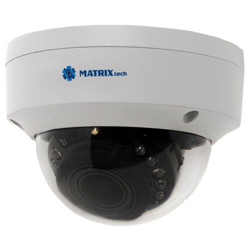 Купольная с вариофокальным объективом AHD камера MATRIX MT-DW5.0AHD20VK (2,8-12mm) купольная ahd камера matrix mt dp2 0ahd20s 2 8mm