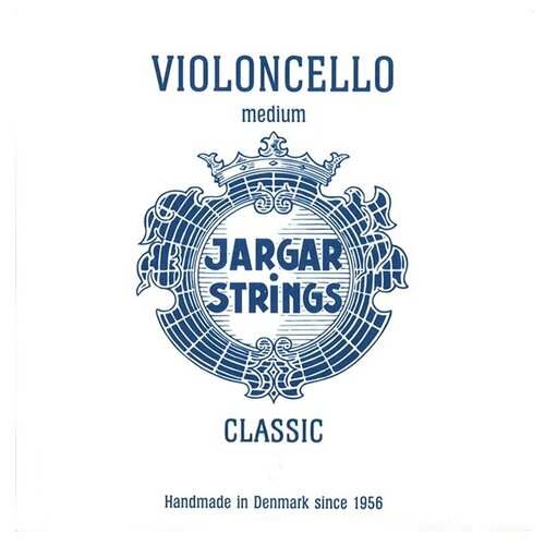 Струна D для виолончели Jargar Classic Medium Blue 008 струна a для виолончели jargar special forte red 027