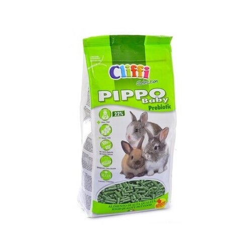 Cliffi (Италия) Корм для крольчат и молодых кроликов пребиотик (Pippo Baby Prebiotic SELECTION) PCRA041 | Pippo Baby Prebiotic SELECTION, 0,9 кг (2 шт)