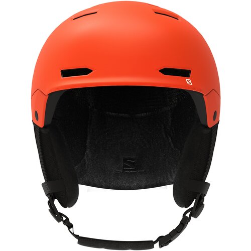 Шлем защитный Salomon, Husk Jr 2021-2022, M, neon orange