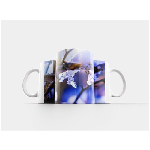 фото Кружка "зима, снег, мороженое" 320 мл lotsprints