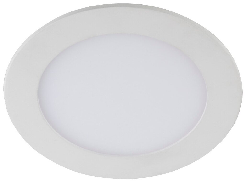Светодиодный светильник ЭРА LED 1-12-4K/LM 12W 4000K 540Лм белый круг