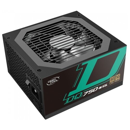 Блок питания Deepcool DQ750-M-V2L 750W черный BOX блок питания deepcool dp gd dq650 m v2l 650w atx