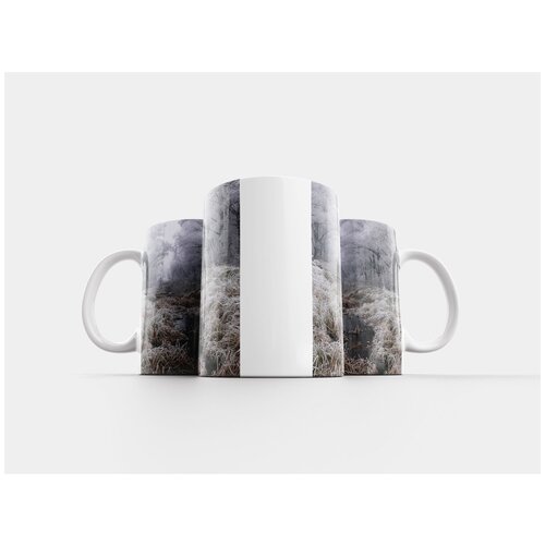 фото Кружка "зима, фрост, белый" 320 мл lotsprints