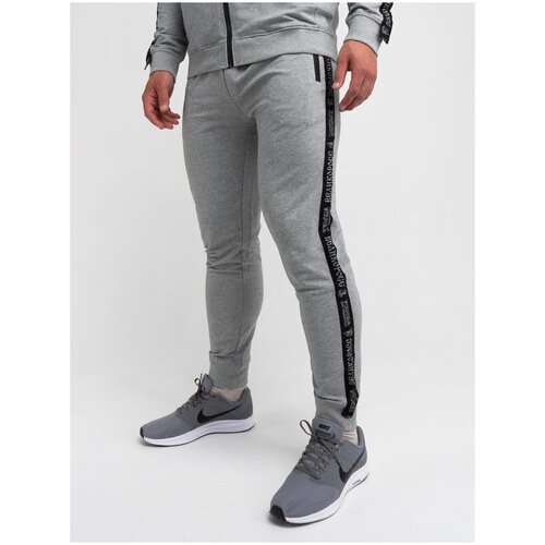  брюки Великоросс, карманы, размер XL/52, серый
