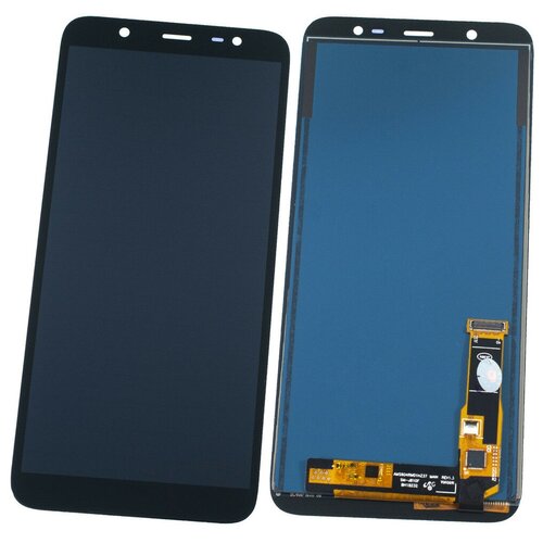 901050 Дисплей Vbparts для Samsung Galaxy J8 SM-J810F матрица в сборе с тачскрином (TFT) Black 073729