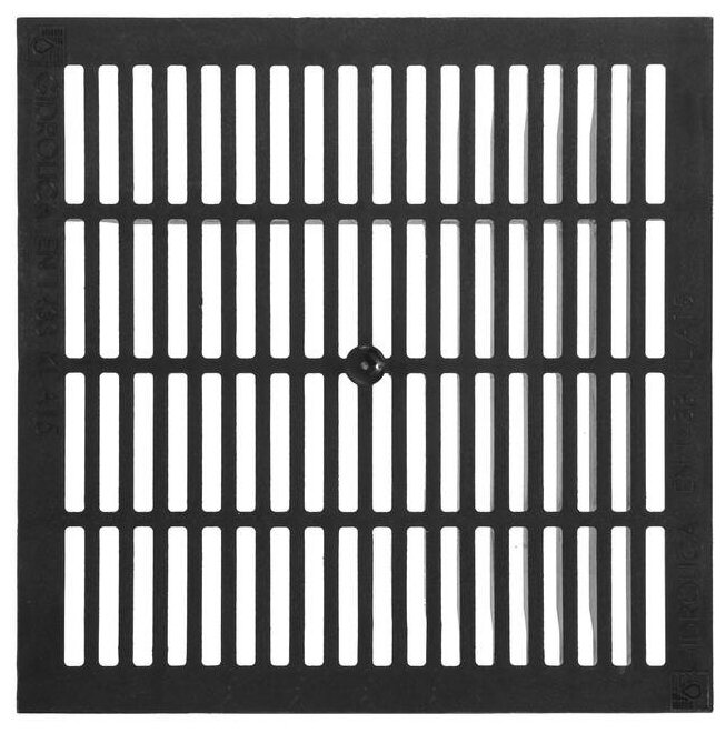 Решетка водоприемная Gidrolica 285х285 мм пластиковая - фотография № 3