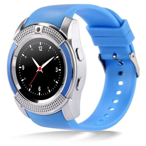 Смарт часы Smart Watch V8 синие