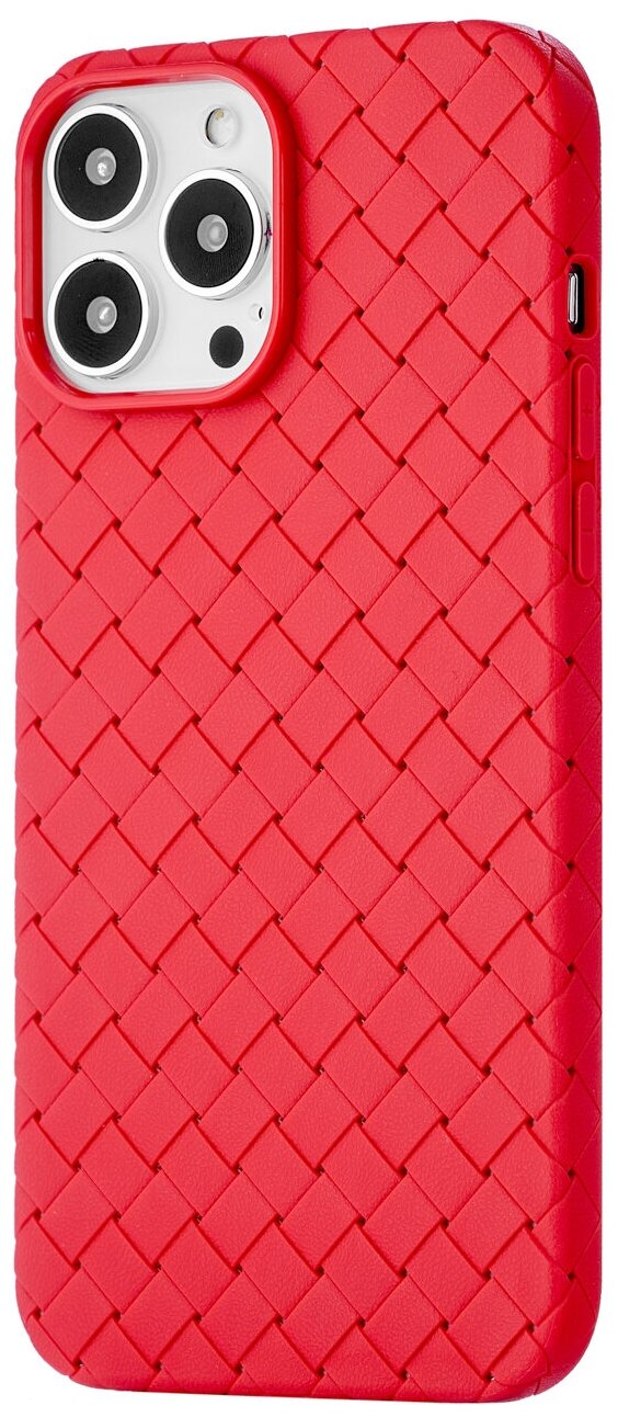 Чехол uBear Twist case для iPhone 13 Pro Max красный