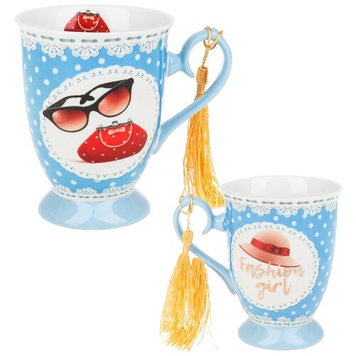 Кружка с кисточкой ENS Fashion girl 0.3 л L1030019