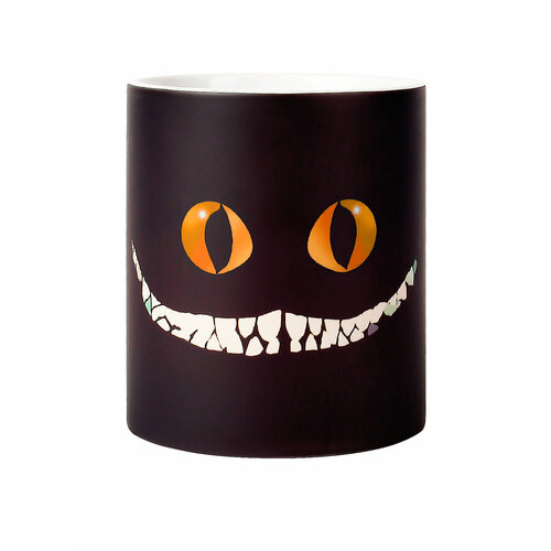 Черная кружка хамелеон 