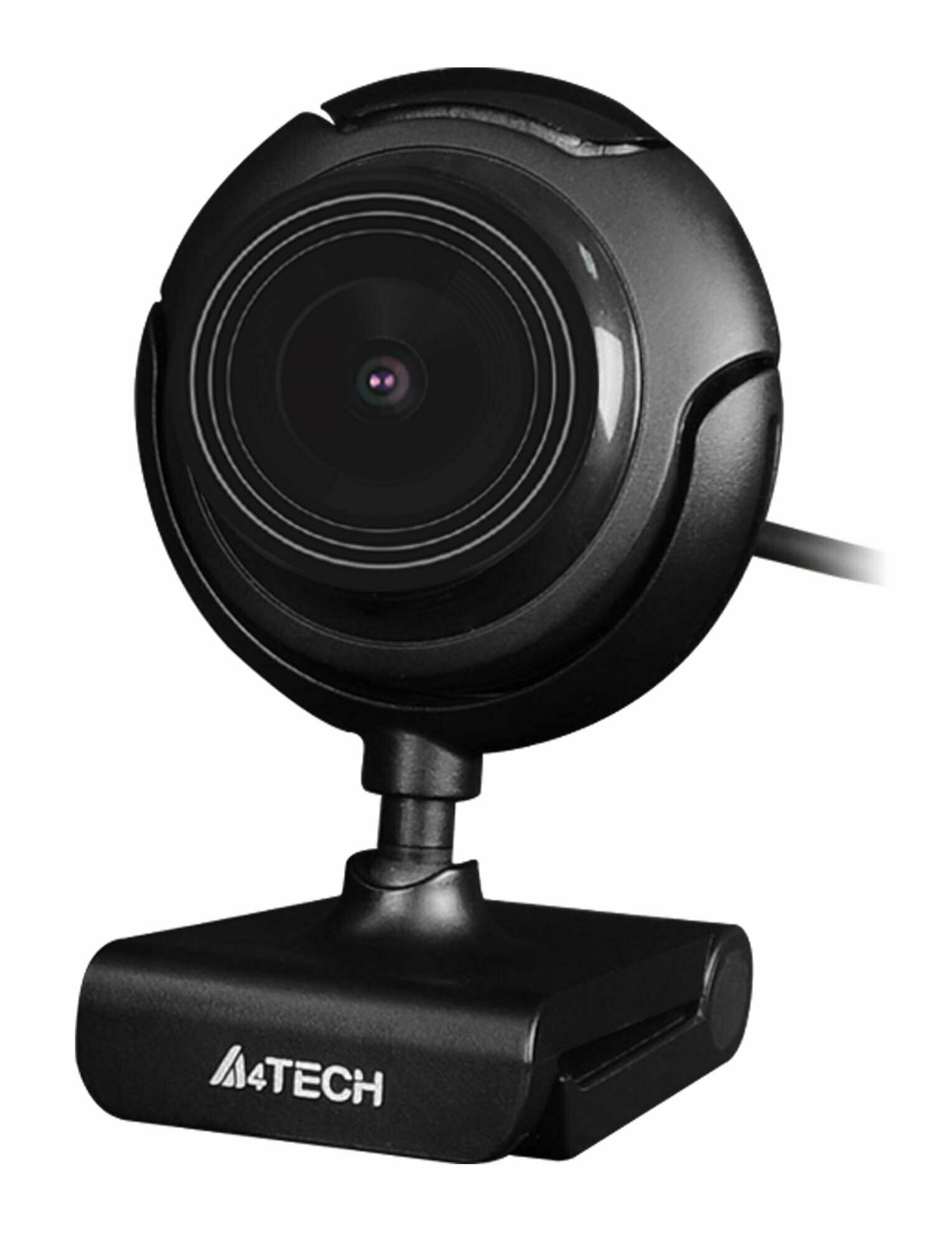 Веб-камера A4Tech PK, USB2.0 с микрофоном, черный — фото 4