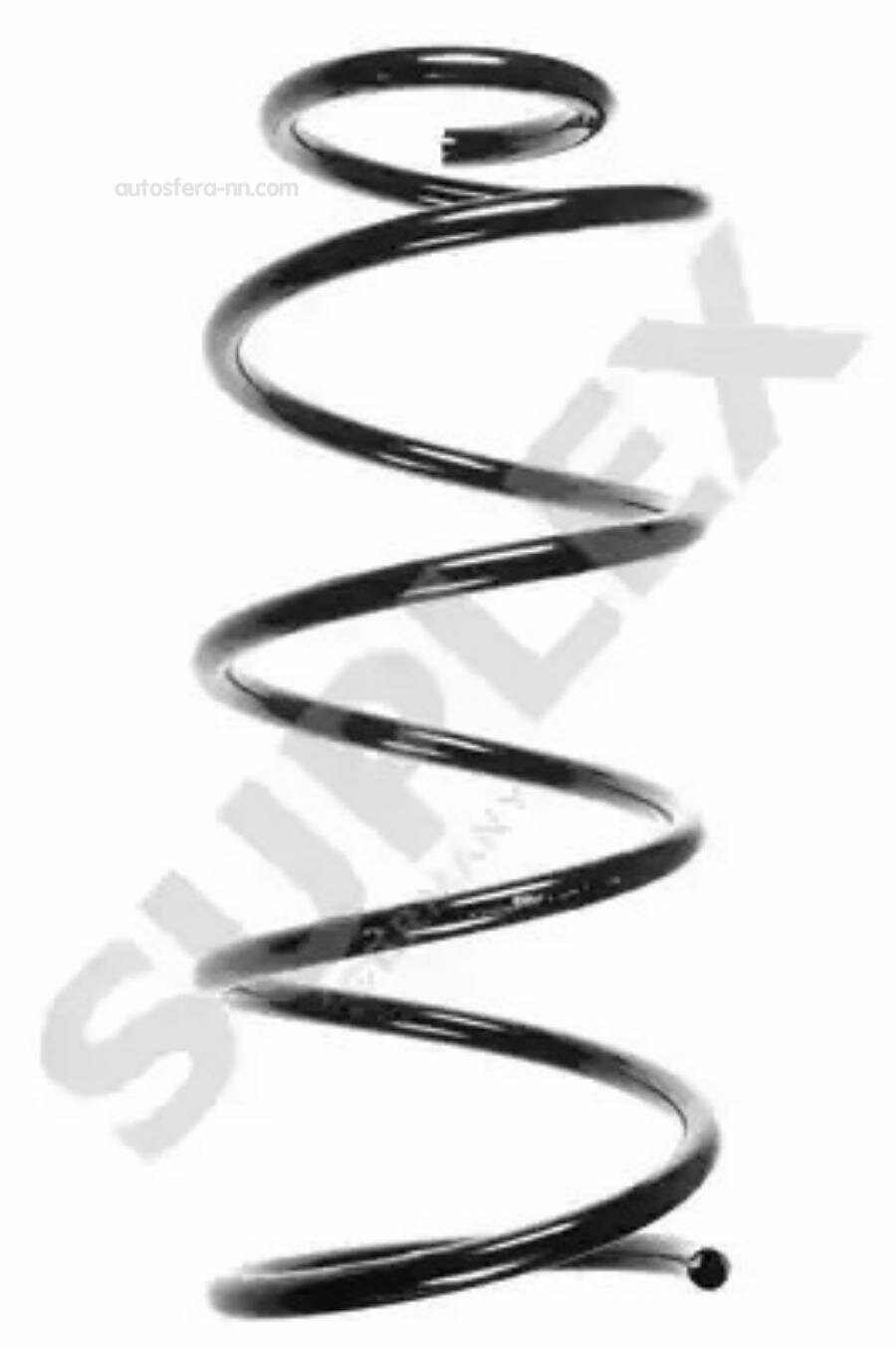 SUPLEX 10331 Пружина подвески передняя FORD: FOCUS II (DA) 04-, FOCUS II Turnier (DAW) 04-, FOCUS II седан (DA) 05-