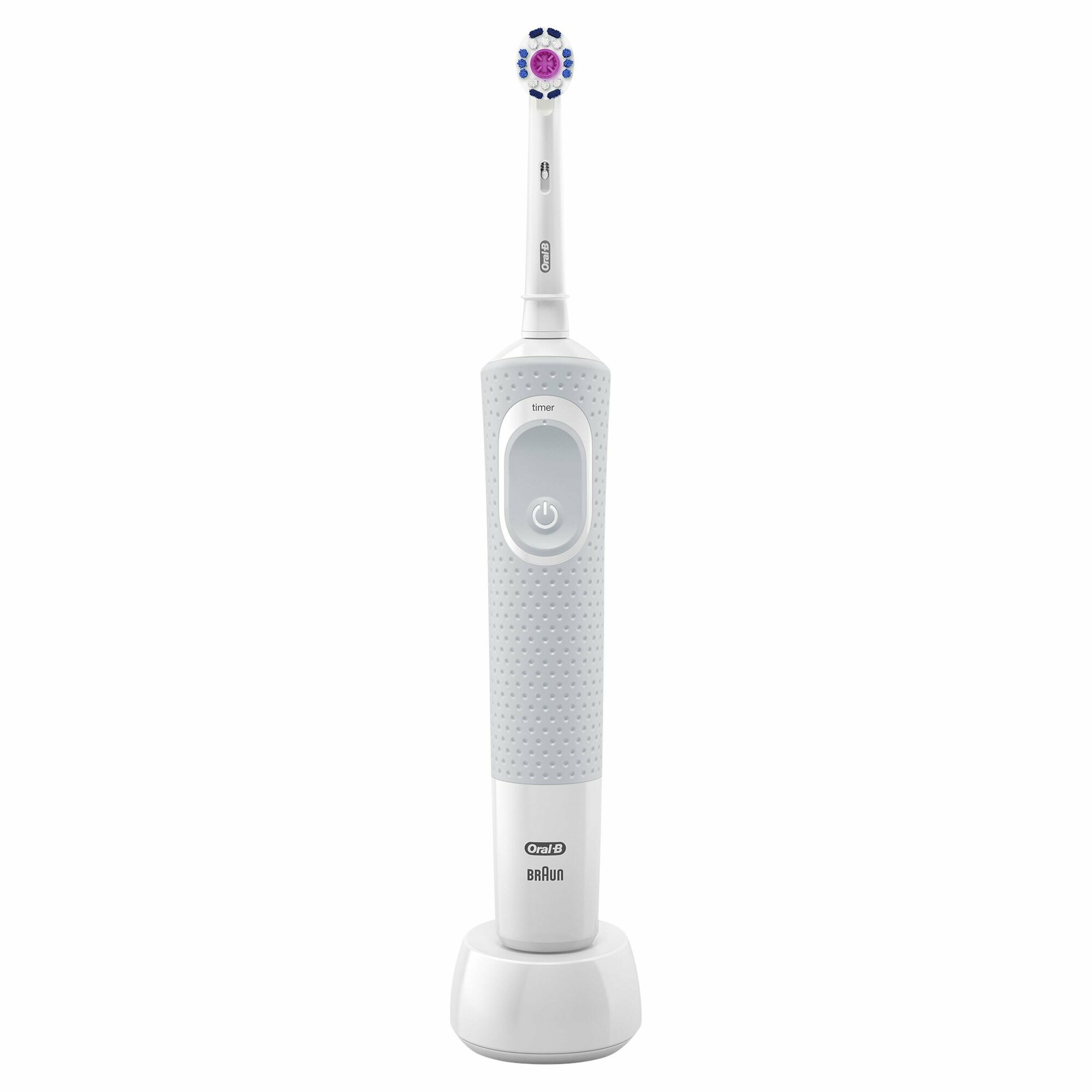 Электрическая Зубная Щетка Oral-B Vitality 100, белый с синим - фото №17