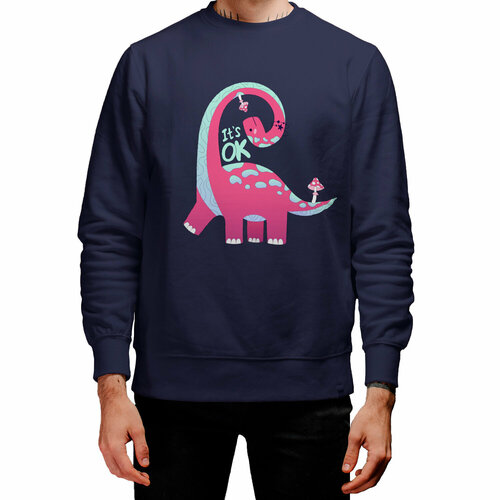 фото Свитшот roly, размер m, синий