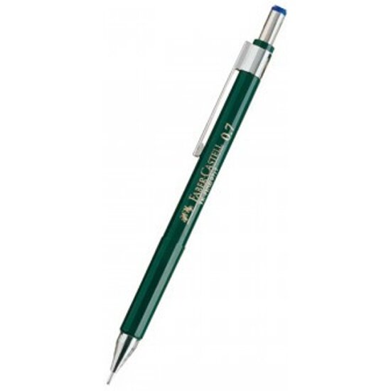 Карандаш механический Faber-castell TK-Fine 136700 0.7 мм, зеленый