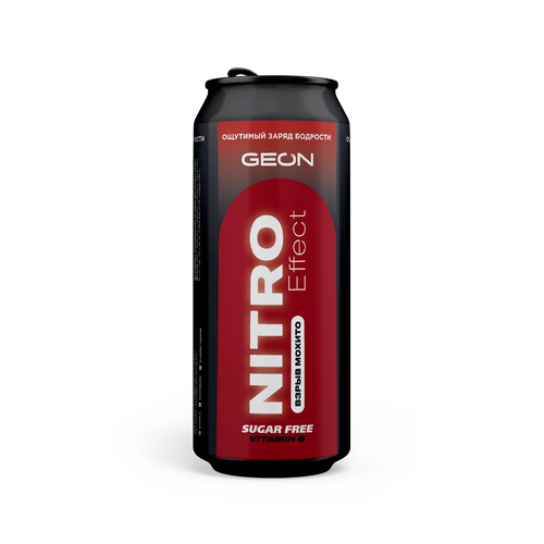 Энергетический напиток GEON™ Nitro Effect, Взрыв мохито 500 мл 3 шт