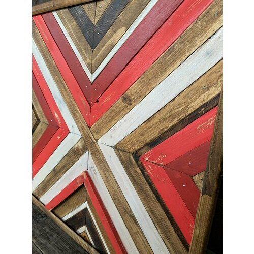 Панно. Hard Work Red. Красное.