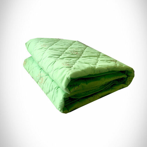 Одеяло Бамбук 140х205 см 300 гр, пэ, чемодан одеяло soft silver антибактериальное классическое одеяло 1 5 спальное 140х205 см