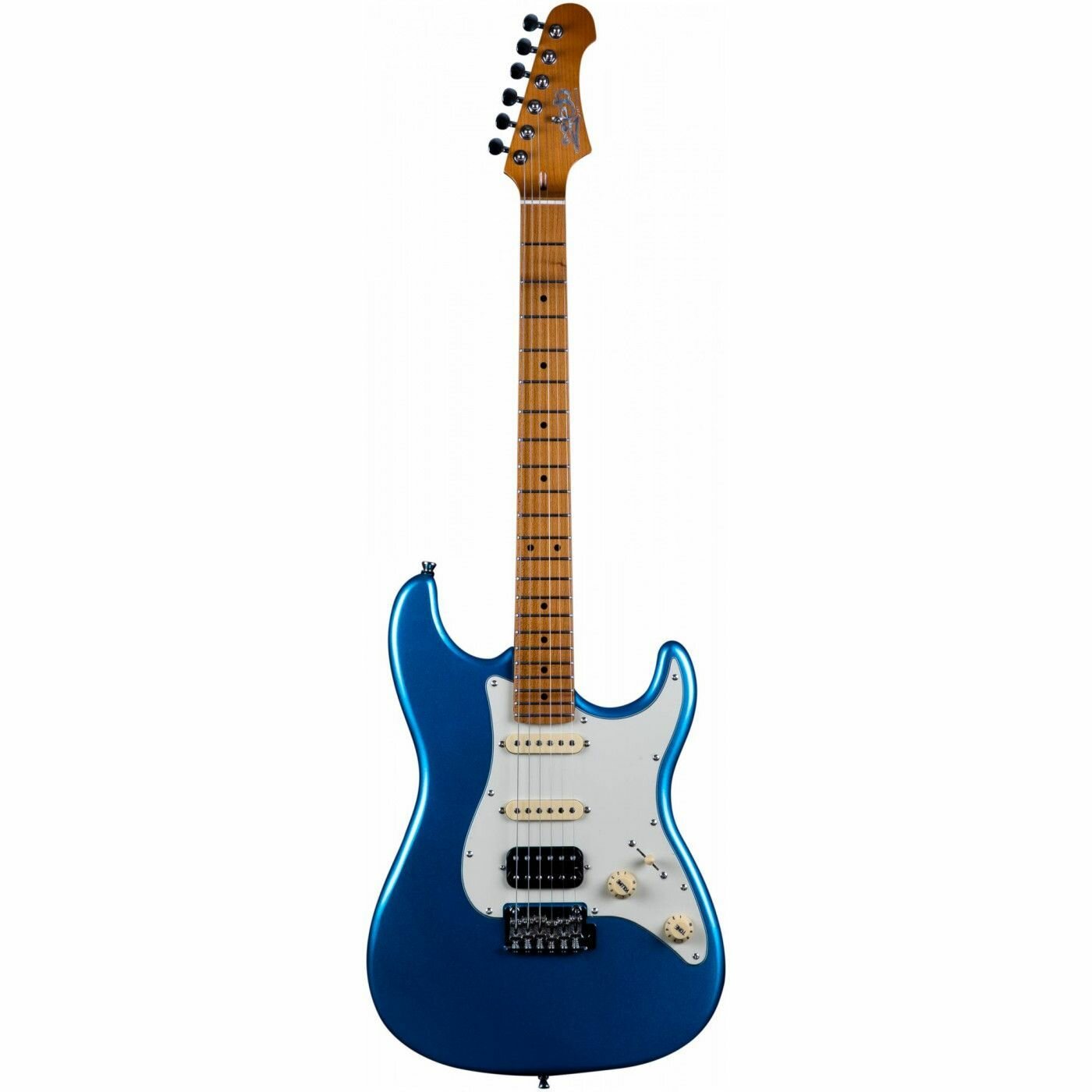 Электрогитара Stratocaster(H-S-S) с машинкой тремоло, Lake Placid Blue, JET