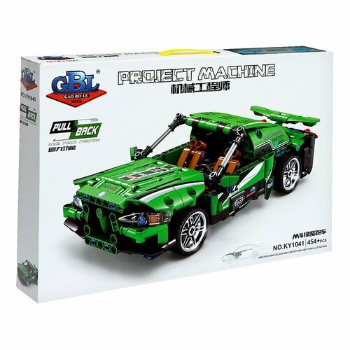 GAO BO LE Конструктор Гонка «Драгрейсинг», инерция, 454 детали