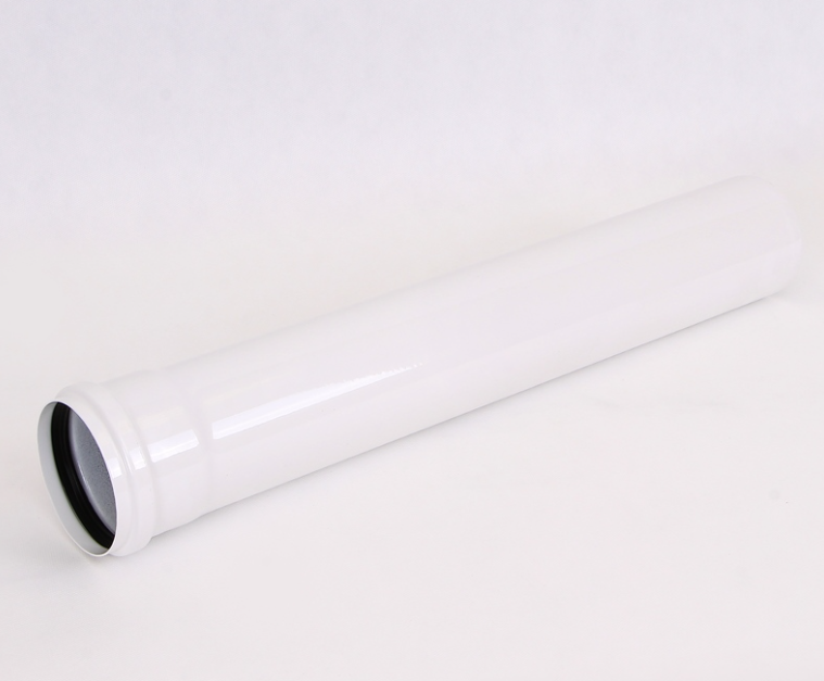 фото Эмалированная труба Baxi D 80 мм длина 500 мм KHG71401821