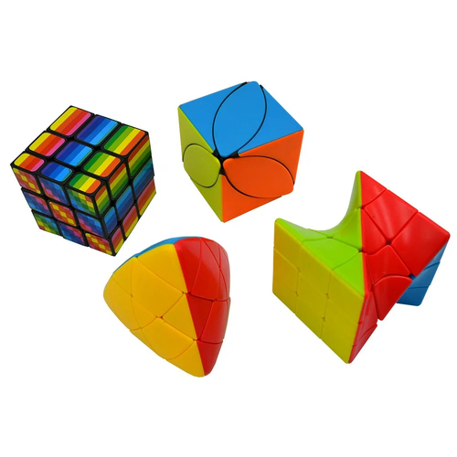 PlayLab Набор головоломок Cube (в коробке 4 шт) FX7769 набор головоломок cube в коробке 4 шт