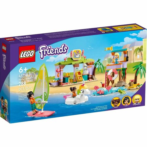 фото Конструктор lego friends развлечение на пляже для серферов