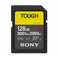 Карта памяти Sony SDXC 128GB Tough UHS-II 299/300Mb/s