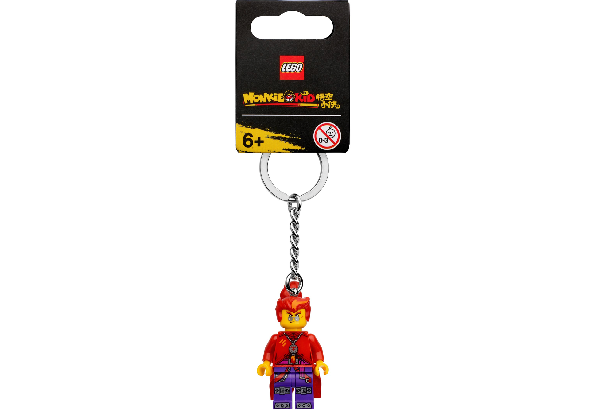 Конструктор LEGO Monkie Kid 854086 Брелок для ключей Red Son — фото 3