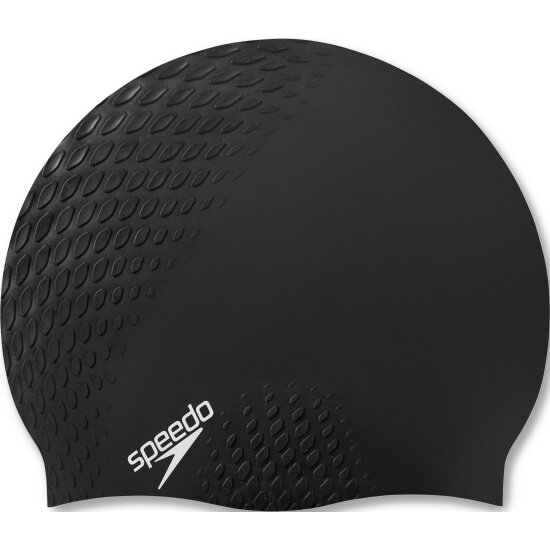 Шапочка для плавания Speedo Bubble Active +, черный, 8-139540001-0001