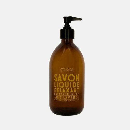COMPAGNIE DE PROVENCE - Anis Lavande/Anise Lavender Liquid Marseille Soap 300 ml - расслабляющее жидкое мыло для тела и рук