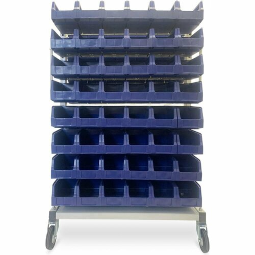 Мобильный стеллаж нова склад 209