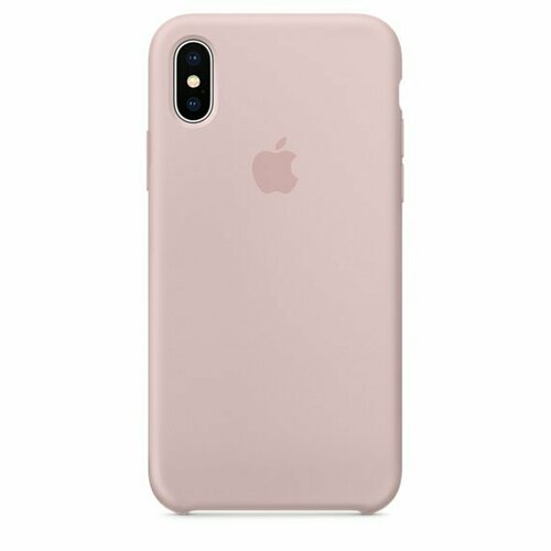 ClipCase Aksberry Silicone case для Apple iPhone X розовый