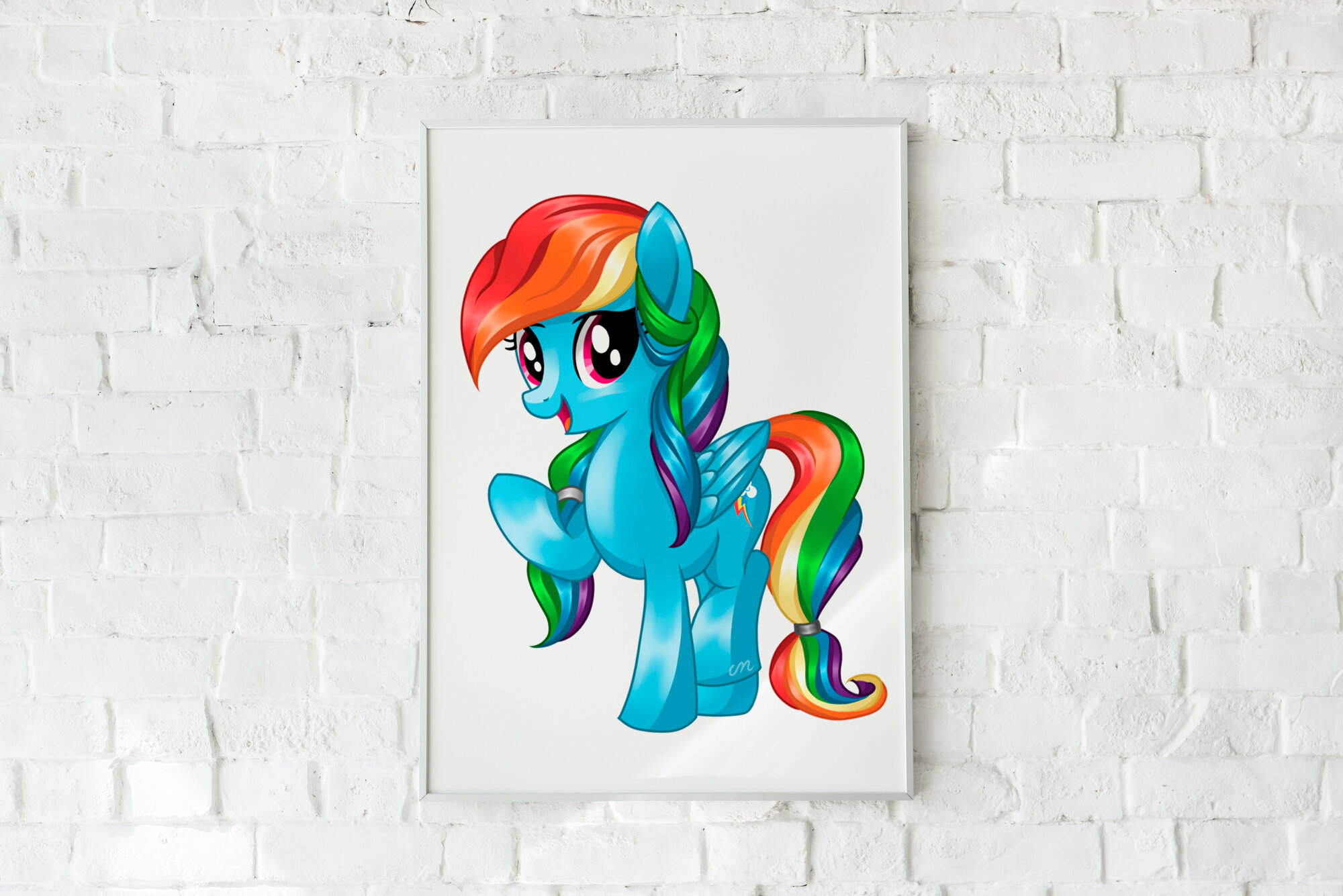 Плакат Мои маленькие пони/My Little Pony/Пони/ Плакат на стену 21х30 см / Постер формата А4