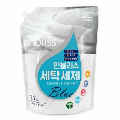 Enbliss Blue Средство жидкое для стирки, 1,2 л