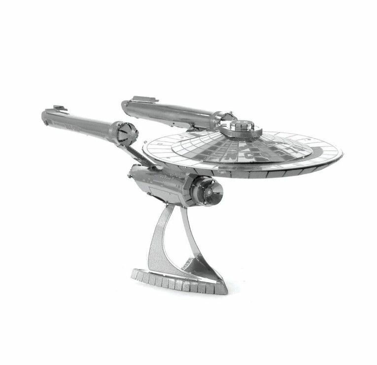 Металлический конструктор / 3D конструктор / Сборная модель USS Enterprise NCC-1701