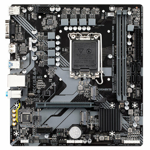 Материнская плата GigaByte B760M H DDR4 1337000₽