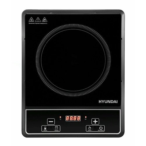 Плита Инфракрасная Hyundai HYC-0121 черный стеклокерамика настольная 379000₽