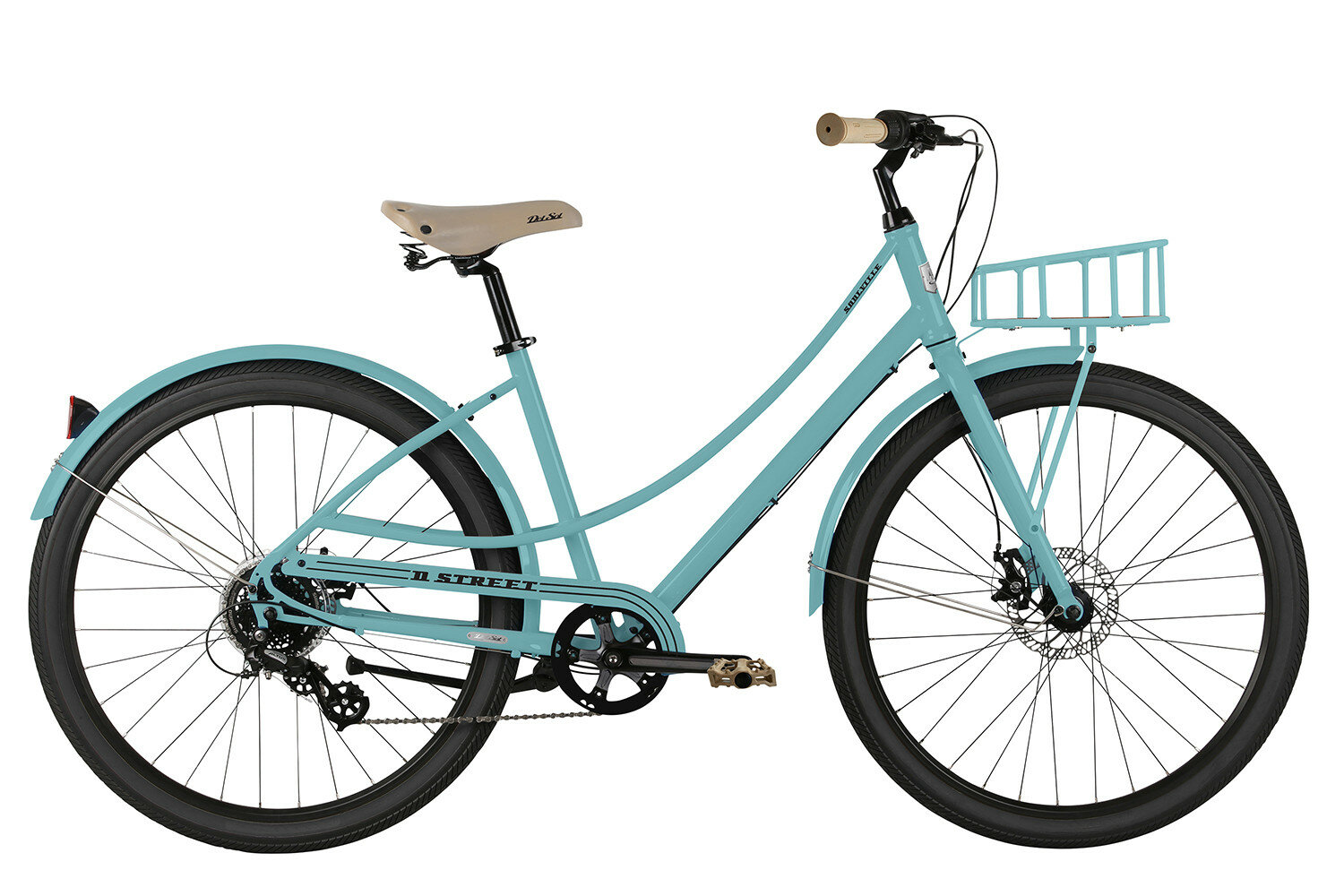 Городской велосипед Del Sol Soulville ST (2021) голубой 15"