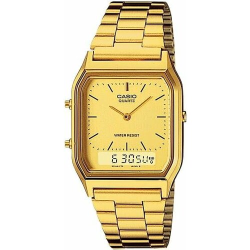 фото Наручные часы casio casio aq-230ga-9e, золотой